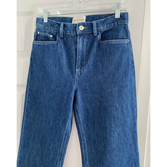 Wandler "Daisy" Jeans in Dark Blue, size 26 - Picture 4 of 13